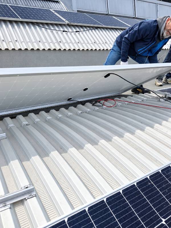 Intervento di manutenzione fotovoltaico a Roma